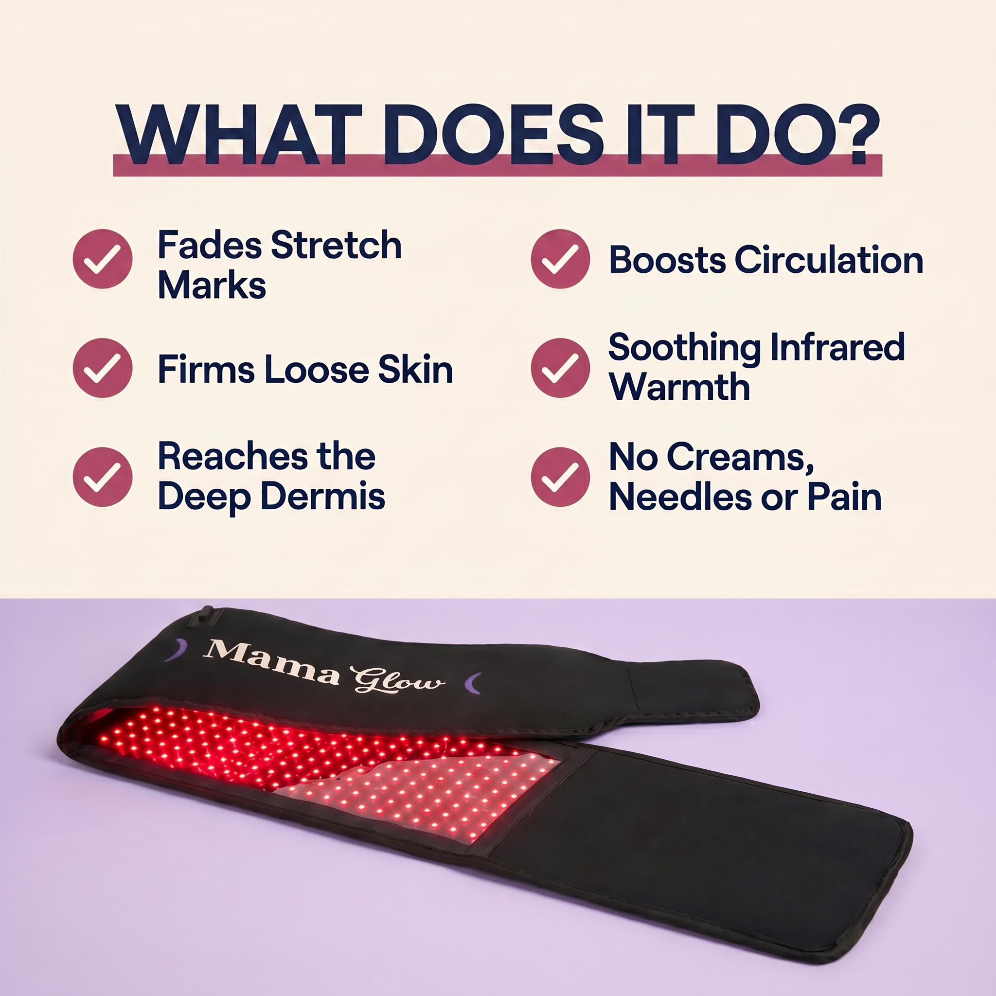 Red Light Belly Wrap